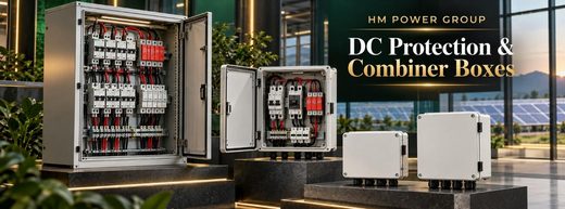 DC protection and combiner boxes