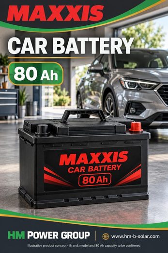 Maxxis 80Ah car battery