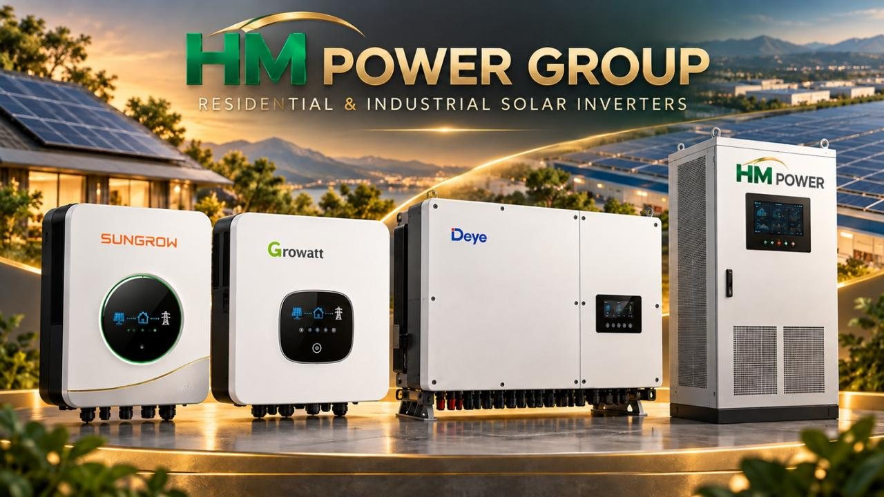 HM POWER GROUP residential and industrial solar inverters