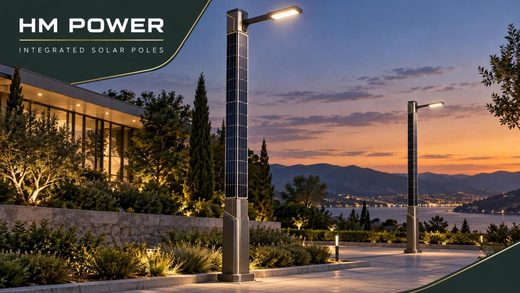 HM POWER integrated solar poles