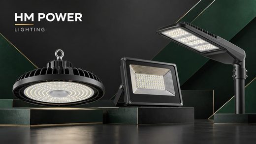 HM POWER LED lighting: high-bay, flood and street lights